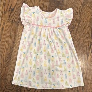 Colorful Patterned Kids Dress